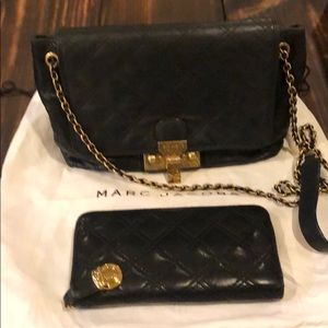 Marc Jacobs side sling purse with wallet